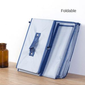 Cheap Washable Hanging Drawer Organizer Wardrobe Layered Hanging Underwear Storage Bag Dormitory <b>Foldable</b> Storage <b>Box</b> - Product Image 4