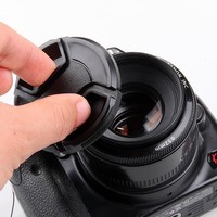 Capuchon de protection d'objectif universel durable OEM/RingTeam 37/40.5/49/52/55/58/62/67/72/77/82/86mm pour appareils photo numériques