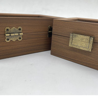 Élégante boîte à montres en bois pour les amoureux, boîtes de rangement et de présentation pour bijoux à usage domestique