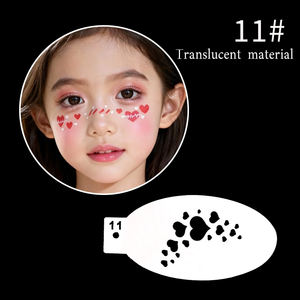 สีเพ้นท์ลายสักชั่วคราว อะคริลิค สำหรับศิลปะบนใบหน้าและร่างกาย ปลอดสารพิษ สีปรับแต่งได้ โลโก้สั่งทำได้ ล้างออกง่าย สำหรับเด็ก - Product Image 1