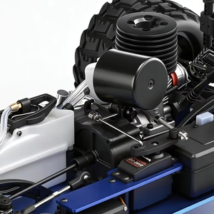 Auto RC 1:8 VRX <span class=keywords><strong>Racing</strong></span> RH821 4WD a Gasolina, Truggy 2.4G sin Escobillas de Alta Velocidad RTR - Product Image 2
