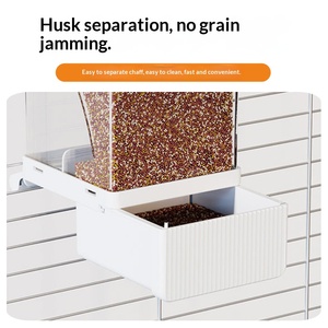 Nuevo Comedero Automático para Loros, Dispensador de Comida Antisalpicaduras con Separador de Cáscaras para Periquitos y Agapornis - Product Image 5