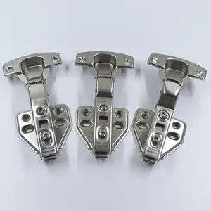 Manufacturers Furniture Auto Half Overlay Clip On Compact Insert Soft Close Hinges For Cabinet Cupboard