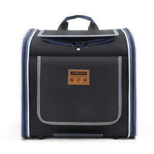 Sac à dos de transport <span class=keywords><strong>pour</strong></span> animaux de compagnie OEM écologique en tissu Oxford avec fermeture éclair, sac de voyage portable, <span class=keywords><strong>siège</strong></span> de voiture, sac à dos pliable en maille <span class=keywords><strong>pour</strong></span> chat et <span class=keywords><strong>chien</strong></span>, <span class=keywords><strong>pour</strong></span> l'extérieur - Product Image 5
