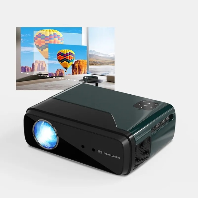 Wireless 1080P Mini Led Smart Video Home Theater Cinema Portable Pocket Projectors