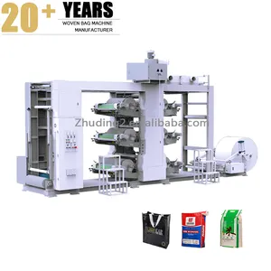 2024 macchina da stampa flessografica a 6 colori per tessuto non tessuto automatico di carta ZHUDING