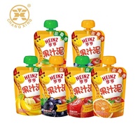 Pochette souple anti-fuite avec bec verseur et bouchon pour condiments, vinaigrettes et sauces tomates – Qualité alimentaire