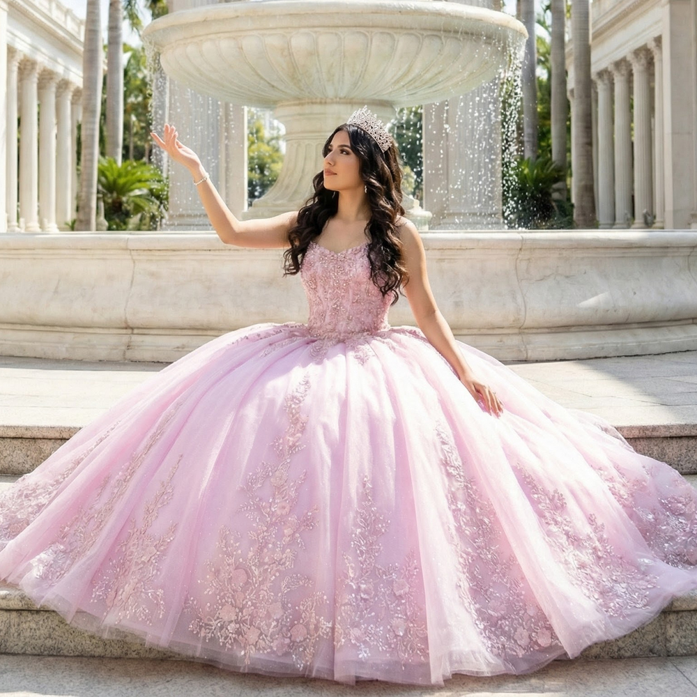 open lace back dress Amazon.com: TRHTX Berry Quinceanera Dresses 2024 Puffy 3D Flower Ball Gown  Sparkly Beaded Birthday Party Gowns 0: Clothing, Shoes & Jewelry main image 0