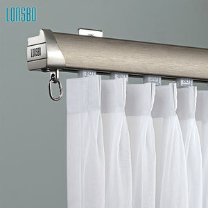 <span class=keywords><strong>Rail</strong></span> de <span class=keywords><strong>rideau</strong></span> Durable de haute qualité curseur de <span class=keywords><strong>rideau</strong></span> muet en métal maison <span class=keywords><strong>Rail</strong></span> de <span class=keywords><strong>rail</strong></span> de <span class=keywords><strong>rideau</strong></span> Flexible en métal en aluminium - Product Image 3