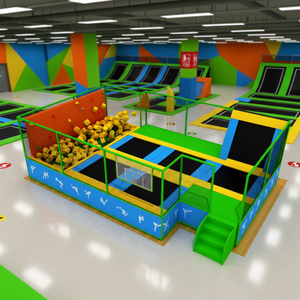 <span class=keywords><strong>Parc</strong></span> de trampoline Rectangle intérieur adulte pour enfants commerciaux à vendre <span class=keywords><strong>parc</strong></span> de trampoline extérieur - Product Image 2