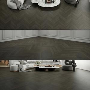 Parquet en chêne clair multicouche à chevrons avec âme en bouleau russe et classe AC4, idéal pour les boutiques - Product Image 6