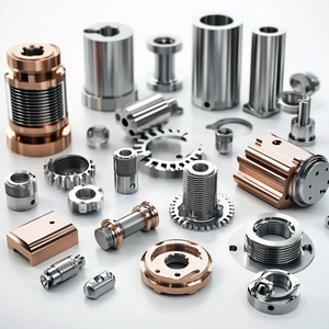 Personalización del fabricante Servicios de mecanizado de alta precisión Metal Acero inoxidable Titanio Piezas de latón Mecanizado CNC de precisión - Product Image 1