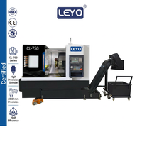 Tour à tourelle CNC CL-750 avec mandrin hydraulique pour métaux, outil de coupe, dispositif mécanique avancé