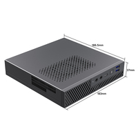 Boîtier d'ordinateur Thin Client 1L Mini-ITX pour Mini PC, compatible avec Pico Power. Châssis Thin-Mini-ITX ultra fin (conception 1L)