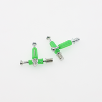 Kit de quincaillerie 3-en-1 pour meubles avec connecteurs à came et vis en plastique + fer pour meubles de cuisine et de salle à manger