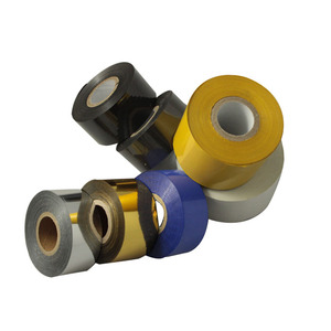 25*100m Thời hạn sử dụng máy in ngày Nhiệt <span class=keywords><strong>Ribbon</strong></span> LC1 fc3 lá dập nóng mã hóa Carbon <span class=keywords><strong>Ribbon</strong></span> - Product Image 2