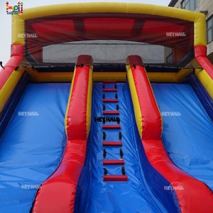 Precio de Fábrica al por Mayor: Tobogán Inflable Comercial de PVC de Doble Carril con Diseño de Olas para <span class=keywords><strong>Alquiler</strong></span> <span class=keywords><strong>en</strong></span> Fiestas - Product Image 6