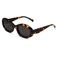 Lunettes de Soleil Polarisées Premium Logo Personnalisé Hommes Femmes Nouvelle Mode Noir Foncé Surdimensionné Ovale Fait à la Main en Acétate Lunettes de Soleil Modernes Vente en Gros