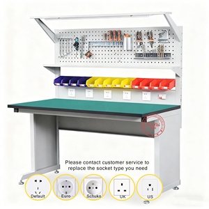 Mesa de Trabajo Antiestática Personalizada para Reparación de Celulares, Estación de Trabajo con Cajones, Banco de Trabajo Electrónico Antiestático - Product Image 3