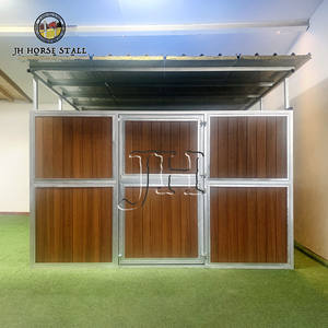 Scuderie per Cavalli Statunitensi Struttura in Acciaio Ricovero per Bestiame Box per Cavalli con Tetto - Product Image 2