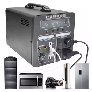 เครื่องกำเนิดพลังงาน<span class=keywords><strong>แสงอาทิตย์</strong></span>ขนาดใหญ่ 600W แบตเตอรี่ลิเธียมพรีเมียม 2000W/5500W/3000W สถานีพกพา ใช้ได้กับรถยนต์ AC DC คลื่นไซน์บริสุทธิ์ - Product Image 6