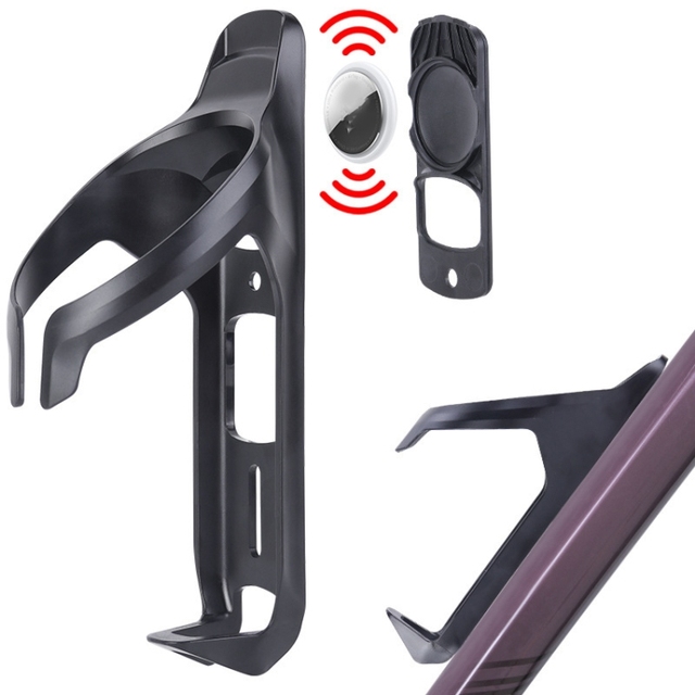 Dropshipping Bicycle Bracket Mount for Airtag Tracker Bike Hidden Holder With Water Bottle Cage