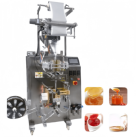 Machine automatique multifonctionnelle d'emballage de liquides alimentaires Sachets de forme irrégulière Pochettes en aluminium Gel énergétique pour huile liquide Gelée de fruits