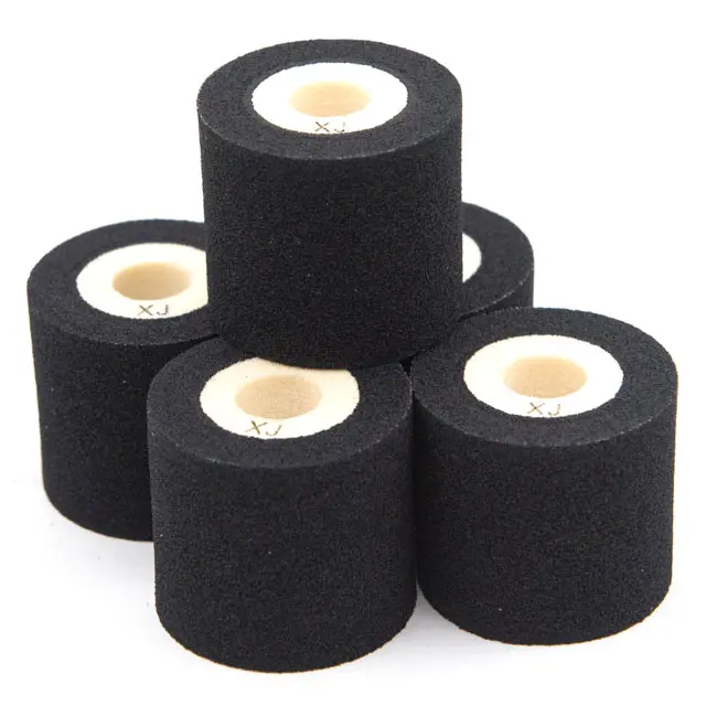 XJ Type 35mm*30mm Solid Ink Rolls Printing Batch Number Expiry Date Black Hot Ink Roller