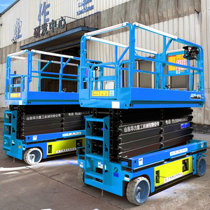 Gunting listrik mengangkat 4-18m Platform udara 6m 8m 10m 12m 14m Skylift perancah pengangkat seluler angkat hidrolik - Product Image 5