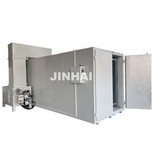 ПГ, печь для сушки порошкового покрытия, сушильная камера для горячего воздуха, сушильная печь с системой газового отопления для алюминиевых деталей - Product Image 1