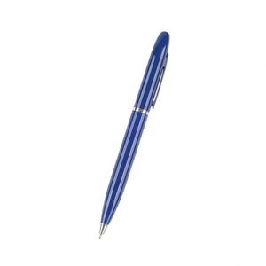 Custom Promotional Metal Ballpoint <b>Pen</b> 1.0mm Twist <b>Gold</b> Resort Hotel Use Logo Engraved Blue/Black Ink - Product Image 2