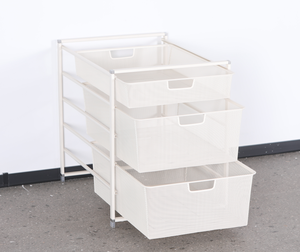 Customized Metal <strong>Wire</strong> Mesh Storage <strong>Baskets</strong> for Organizing Closet Metal Sliding <strong>Basket</strong> <strong>Drawers</strong> - Product Image 2