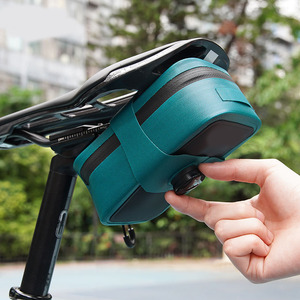 Bolsa Trasera <span class=keywords><strong>para</strong></span> Bicicleta <span class=keywords><strong>de</strong></span> Carcasa Rígida EVA, Impermeable, <span class=keywords><strong>para</strong></span> Almacenar <span class=keywords><strong>Accesorios</strong></span> <span class=keywords><strong>de</strong></span> Ciclismo - Product Image 1