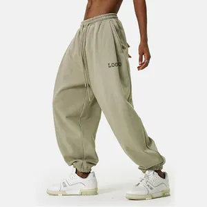 Groothandel Custom Casual Joggingbroek Voor Mannen Hoge Kwaliteit Fleece Joggers Gym Broek Mannen