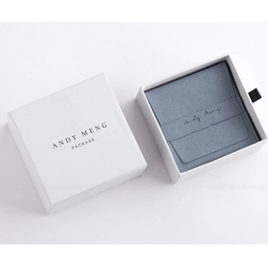 Caja de Almacenamiento de Cartón Rígido de Lujo con Cajón Deslizable, Cinta y Laminado Mate con Relieve - para Empaque de Regalos al por Mayor - Product Image 6