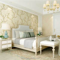 Hellblau Retro American Rural Tapete Vlies 3D Schlafzimmer Wohnzimmer AB Versionen TV Hintergrund Tapete Home Decoration