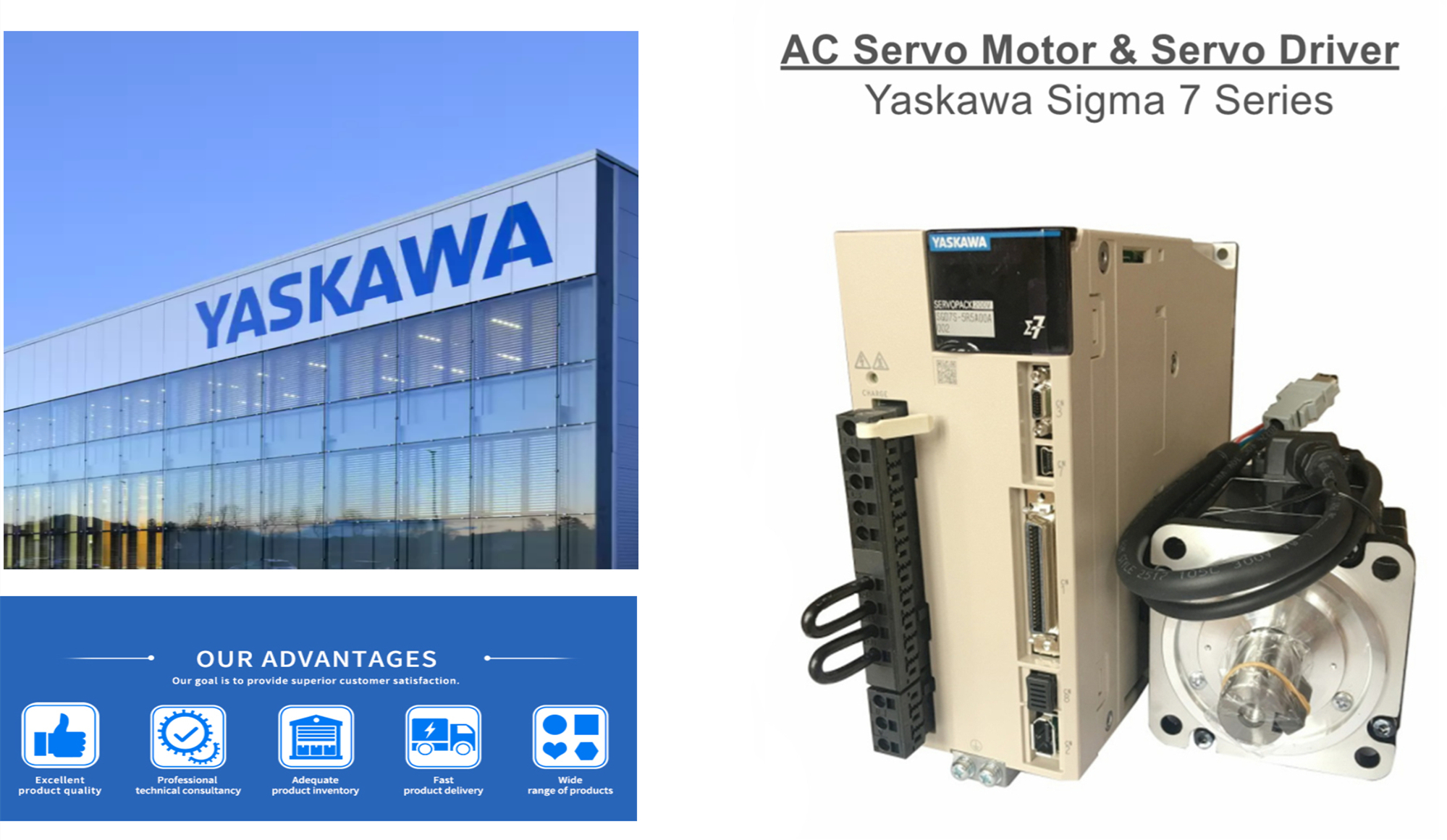 YOKOGAWA製SGD7S-1R6A00A SERVOPACK FA機器ドットコム / SGD7S-1R6A00A サーボパック 三相200V 0.2kW