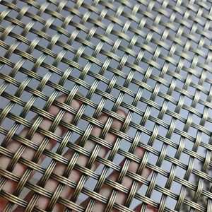 Stainless Steel <b>Wire</b> <b>Mesh</b> 11.8x24in Woven Decorative Panel for Cabinet Doors - Product Image 6