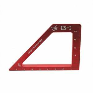 Многофункциональная W-65 TEBAK из алюминиевого сплава, деревообрабатывающая линейка, 3D-маркер, угловая маркировка, квадратная линейка 45/90 градусов - Product Image 3