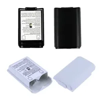 Pour Xbox 360 contrôleur sans fil couvercle de batterie boîtier Rechargeable AA coque Pack boîtier arrière en plastique pour contrôleur XBOX 360