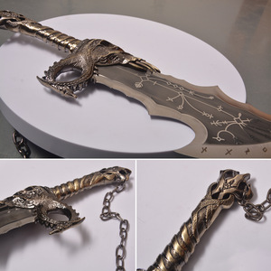 Hot bán 52cm Thần chiến tranh Kratos lưỡi của hỗn loạn thanh kiếm cho cosplay bộ sưu tập - Product Image 3