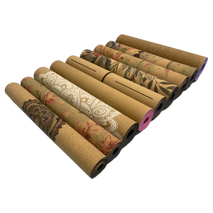 เสื่อโยคะออร์แกนิค Tapis Mat De Yoga Corcho Matt พร้อมโลโก้สั่งทำ เป็นมิตรกับสิ่งแวดล้อม ผลิตจากไม้ก๊อกธรรมชาติ ยาง TPE และวัสดุโค้งรูปโค้ง - Product Image 5