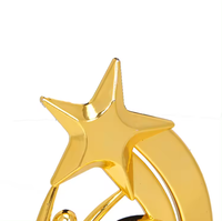 Prix de gros Trophées en plastique avec étoile Fabricant de produits artisanaux en plastique moderne populaire Trophées créatifs en stock