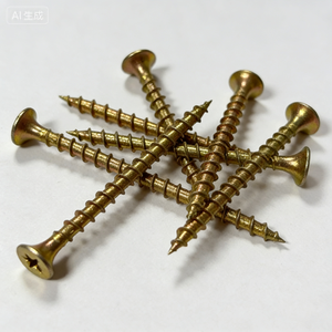 Viti per <span class=keywords><strong>Cartongesso</strong></span> a Testa a Tromba Zincate Gialle di Alta Qualità con Filettatura Grossa per <span class=keywords><strong>Montanti</strong></span> in Legno - Product Image 6