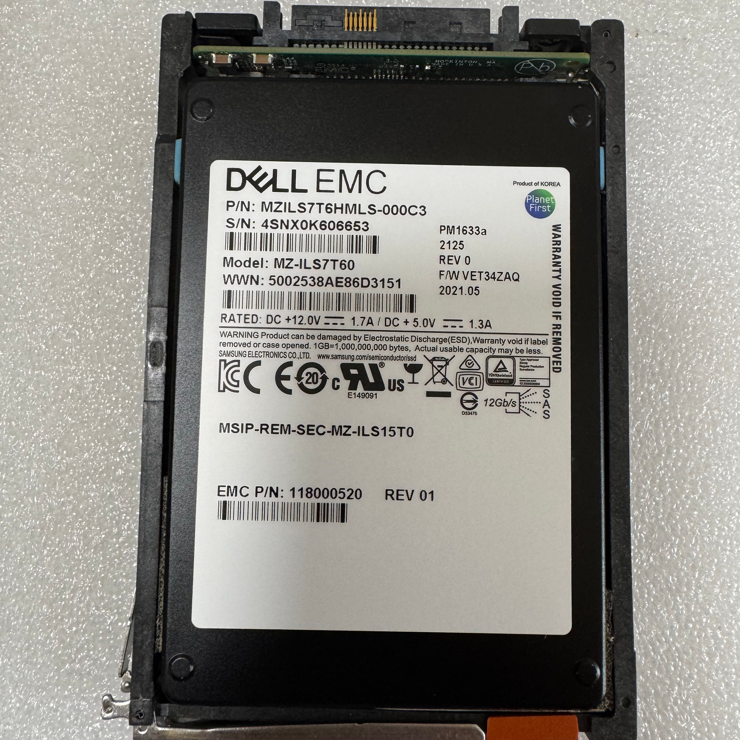 Hard Disk Ssdsc2kb076t801 Intel Solid-State Drive D3-S4510
