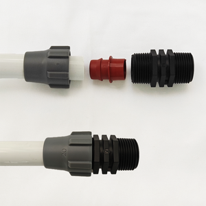 Accouplement de verrouillage de 20mm pour menuisier de réparation de tuyau en LDPE de 20mm et pour connecteur d'eau de <span class=keywords><strong>goutte</strong></span> <span class=keywords><strong>à</strong></span> <span class=keywords><strong>goutte</strong></span> de tuyau d'irrigation de jardin et de ferme - Product Image 2