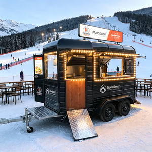 Stylish <b>Trailer</b> With Multi Function Layout And Storage For Outdoor Catering Horse <b>Box</b> Food Truck - Product Image 5