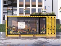 Nouvelle Offre Spéciale : Conteneur de Gym Préfabriqué de 20 pieds pour Espace de Sport Extérieur, Maison Modulaire, Bureaux et Hôtels