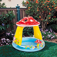 Hot Selling Round Pilzförmiger PVC Baby Sun shade Pool für Kinder