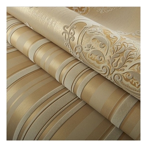 Papel Tapiz Moderno y Sencillo con Textura Floral Geométrica Abstracta en 3D, Impermeable, para Decoración del Hogar, 0.53*9.5m de Longitud - Product Image 3